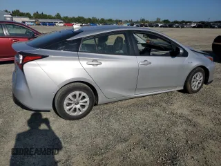 2022 Toyota Prius L Eco with VIN JTDKAMFU3N3162492, listed as a Copart auction lot 55139395 with 0 mi miles and Salvage Title. Bid and sale history available at carsss.com. Image 3.