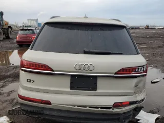 2024 Audi Q7 Premium Plus with VIN WA1LXBF79RD010132, listed as a Copart auction lot 46537955 with 10,664 mi miles and Salvage title. Bid and sale history available at DreamBid. Image 6.