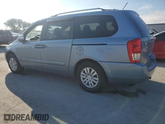 2012 Kia Sedona LX with VIN KNDMG4C70C6499008, listed as a Copart auction lot 76090754 with 175,131 mi miles and Salvage Title. Bid and sale history available at carsss.com. Image 2.