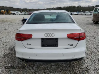 2014 Audi A4 2.0T Premium Plus with VIN WAUHFAFL3EA143726, listed as a Copart auction lot 48666155 with 107,300 mi miles and Salvage Title. Bid and sale history available at carsss.com. Image 6.
