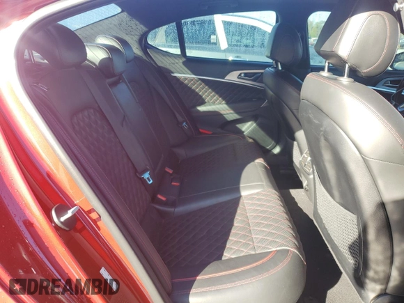 2019 Genesis G70 Advanced with VIN KMTG34LE1KU012126, listed as a Copart auction lot 81837404 with 73,898 mi miles and Non Repairable. Bid and sale history available at DreamBid. Image 10.
