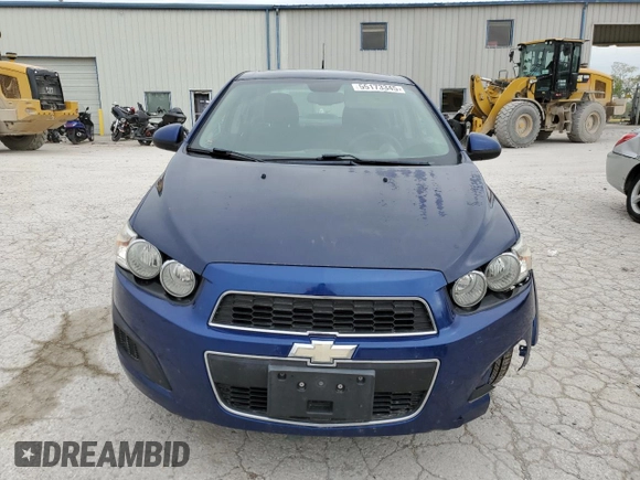 2013 Chevrolet Sonic LT with VIN 1G1JC5SH4D4204450, listed as a Copart auction lot 55173345 with 135,604 mi miles and Clean Title. Bid and sale history available at DreamBid. Image 5.