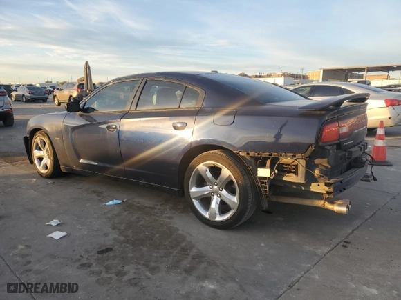 2013 Dodge Charger RT Plus with VIN 2C3CDXCT7DH725293, listed as a Copart auction lot 84270754 with 156,103 mi miles and Salvage Title. Bid and sale history available at carsss.com. Image 2.