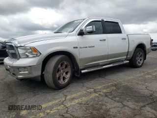 2011 Ram 1500 Laramie with VIN 1D7RV1CT4BS660639, listed as a Copart auction lot 58425125 with 191,300 mi miles and Salvage title. Bid and sale history available at DreamBid. Image 1.