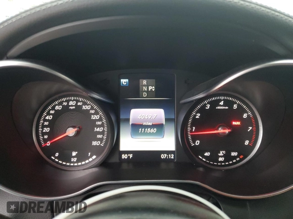 2017 Mercedes-Benz C 300 z VIN WDDWJ4KB2HF371513, wystawiony jako Copart lot #51837745 z przebiegiem 111 560 mil mil oraz Szkoda całkowita • Salvage title. Historia ofert i sprzedaży dostępna na DreamBid. Obrazek 9.