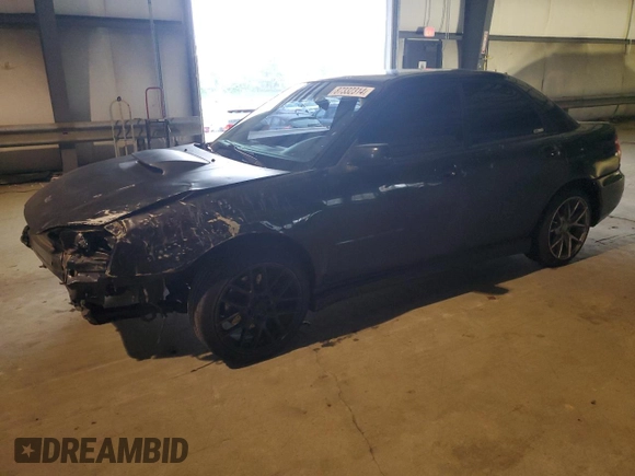 2005 Subaru Impreza Sedan (Natl) WRX with VIN JF1GD29615G506110, listed as a Copart auction lot 87332314 with 0 mi miles and Salvage Title. Bid and sale history available at carsss.com. Image 1.