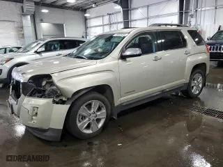 2015 GMC Terrain SLT with VIN 2GKFLYEK4F6173678, listed as a Copart auction lot 76995434 with 109,513 mi miles and Salvage Title. Bid and sale history available at carsss.com. Image 1.