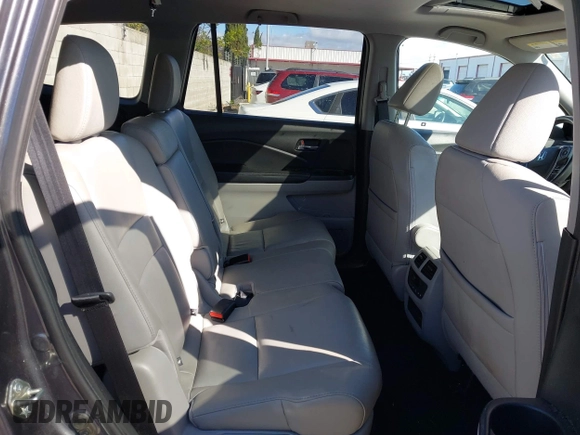 2017 Honda Pilot EX-L with VIN 5FNYF6H57HB021350, listed as a IAAI auction lot 41673635 with 101,980 mi miles and . Bid and sale history available at DreamBid. Image 8.
