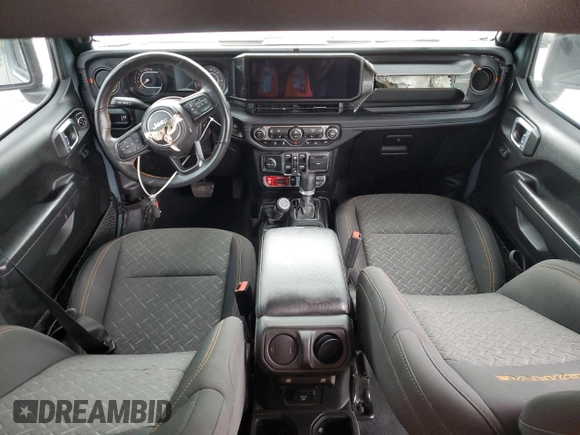 2024 Jeep Gladiator Mojave X с VIN 1C6JJTEGXRL115913, выставлен на аукционе Copart как лот 54733725 с пробегом 14 432 миль миль и Списание • Salvage title. История ставок и продаж доступна на DreamBid. Изображение 8.