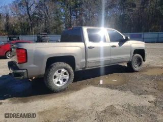 2017 Chevrolet Silverado 1500 LT with VIN 3GCUKREC4HG383645, listed as a Copart auction lot 86606794 with 0 mi miles and Salvage Title. Bid and sale history available at carsss.com. Image 3.