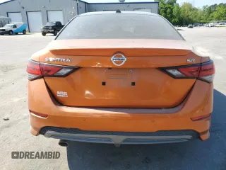2021 Nissan Sentra SR z VIN 3N1AB8DV6MY202651, wystawiony jako Copart lot #53804805 z przebiegiem 60 290 mil mil oraz Szkoda całkowita • Salvage title. Historia ofert i sprzedaży dostępna na DreamBid. Obrazek 6.
