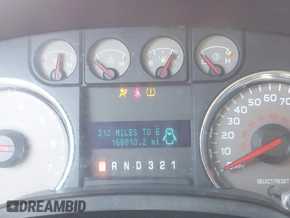 2009 Ford F-150 XL with VIN 1FTRW12849KC61776, listed as a IAAI auction lot 42382245 with 168,810 mi miles and . Bid and sale history available at DreamBid. Image 7.
