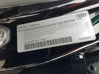 2016 Audi A3 1.8T Premium with VIN WAUA7GFF7G1117029, listed as a Copart auction lot 67935812 with 61,463 mi miles. Bid and sale history available at carsss.com. Image 14.
