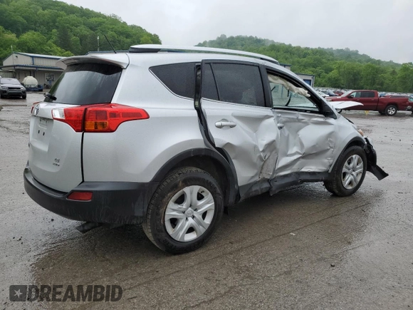 2015 Toyota RAV4 LE z VIN JTMBFREV3FD164635, wystawiony jako Copart lot #57753345 z przebiegiem 36 539 mil mil oraz Szkoda całkowita • Salvage title. Historia ofert i sprzedaży dostępna na DreamBid. Obrazek 3.