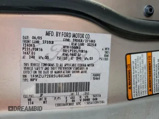 2005 Ford Explorer XLS z VIN 1FMZU72E85UB83687, wystawiony jako Copart lot #78074214 z przebiegiem 115 542 mil mil oraz Szkoda całkowita • Salvage title. Historia ofert i sprzedaży dostępna na DreamBid. Obrazek 14.