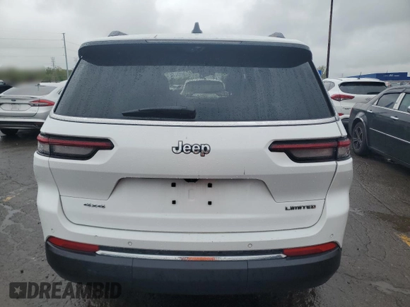 2023 Jeep Grand Cherokee Limited z VIN 1C4RJKBG4P8843060, wystawiony jako Copart lot #55477985 z przebiegiem Nie podano mil oraz Nie do naprawy • Non repairable. Historia ofert i sprzedaży dostępna na DreamBid. Obrazek 6.