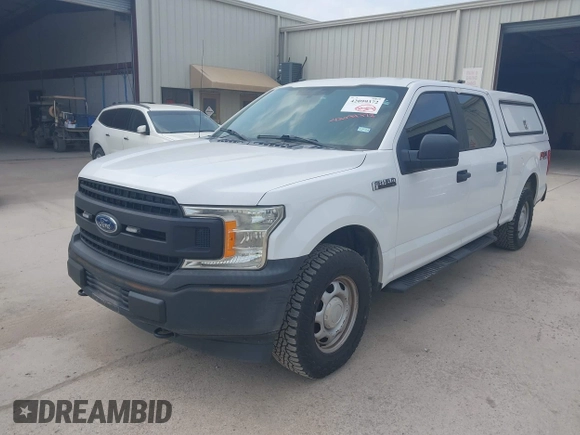 2018 Ford F-150 XL with VIN 1FTFW1E53JKC39874, listed as a IAAI auction lot 42099372 with 111,563 mi miles. Bid and sale history available at carsss.com. Image 2.