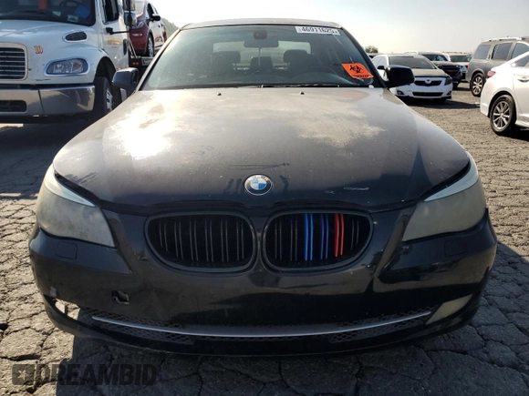 2010 BMW 5 Series 528i with VIN WBANU5C57AC365237, listed as a Copart auction lot 46911625 with 174,692 mi miles and Clean Title. Bid and sale history available at carsss.com. Image 5.