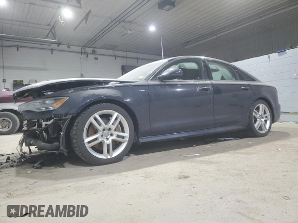 2017 Audi A6 Premium with VIN WAUF8AFC7HN088163, listed as a Copart auction lot 41495875 with 65,407 mi miles and Salvage Title. Bid and sale history available at carsss.com. Image 1.