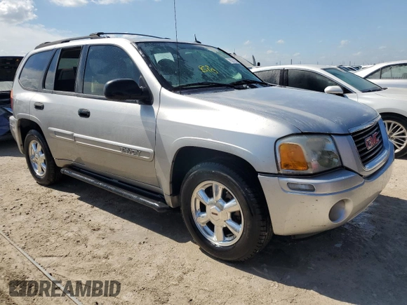 2005 GMC Envoy SLT with VIN 1GKDS13S352184347, listed as a Copart auction lot 75212934 with 0 mi miles and Non Repairable. Bid and sale history available at carsss.com. Image 4.