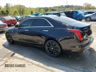 2021 Cadillac CT4 Premium Luxury with VIN 1G6DB5RK0M0111184, listed as a Copart auction lot 70326324 with 45,859 mi miles and Salvage Title. Bid and sale history available at DreamBid. Image 2.
