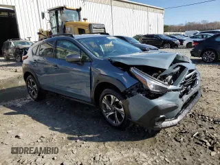 2024 Subaru Crosstrek Premium with VIN JF2GUADCXR8350622, listed as a Copart auction lot 51896525 with 5,450 mi miles and Salvage title. Bid and sale history available at DreamBid. Image 4.