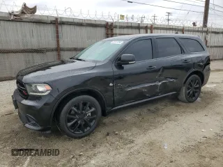 2017 Dodge Durango R/T with VIN 1C4SDHCT7HC690647, listed as a Copart auction lot 55497295 with 94,461 mi miles and Salvage title. Bid and sale history available at DreamBid. Image 1.