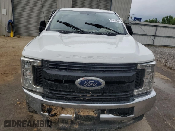 2019 Ford F-250 XL with VIN 1FT7X2B68KEG46187, listed as a Copart auction lot 55454535 with 91,641 mi miles and Salvage Title. Bid and sale history available at DreamBid. Image 6.