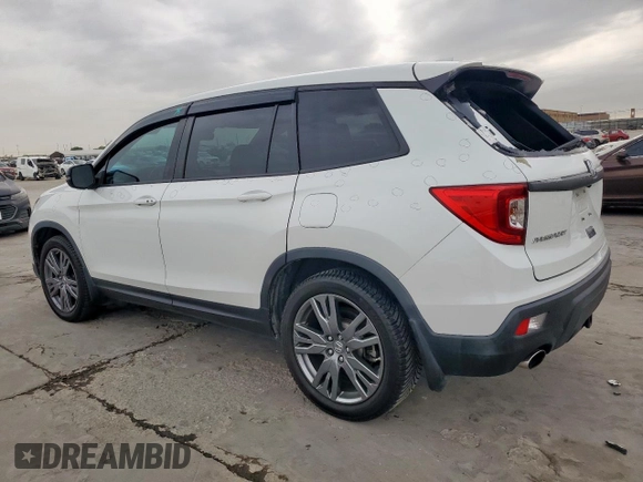2020 Honda Passport EX-L with VIN 5FNYF7H57LB002957, listed as a Copart auction lot 51022825 with 74,868 mi miles and Salvage Title. Bid and sale history available at DreamBid. Image 2.