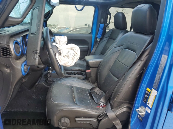 2022 Jeep Gladiator Texas Trail with VIN 1C6HJTAG4NL106865, listed as a Copart auction lot 54941475 with 54,707 mi miles and Clean title. Bid and sale history available at DreamBid. Image 7.