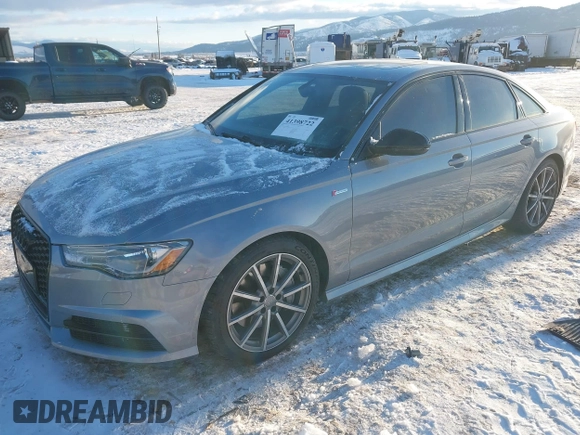 2018 Audi A6 Sport with VIN WAUF3AFC9JN078755, listed as a IAAI auction lot 41398722 with 51,677 mi miles. Bid and sale history available at carsss.com. Image 17.
