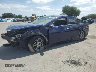 2013 Hyundai Sonata Limited with VIN 5NPEC4AC4DH524385, listed as a Copart auction lot 54438805 with 118,484 mi miles and Salvage Title. Bid and sale history available at carsss.com. Image 1.