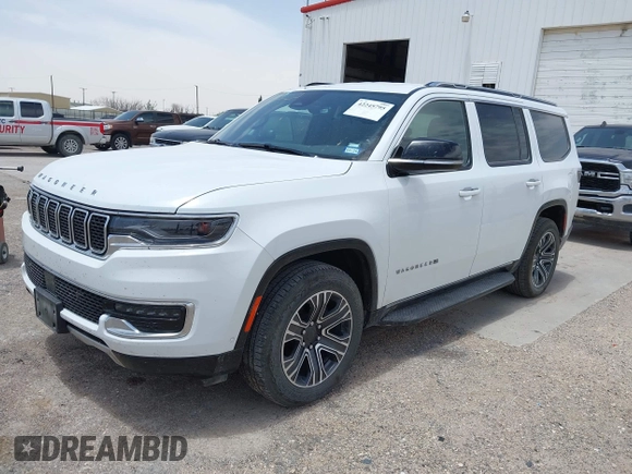 2024 Jeep Wagoneer Series II with VIN 1C4SJUBP3RS169700, listed as a IAAI auction lot 42245795 with 36,737 mi miles and . Bid and sale history available at DreamBid. Image 18.