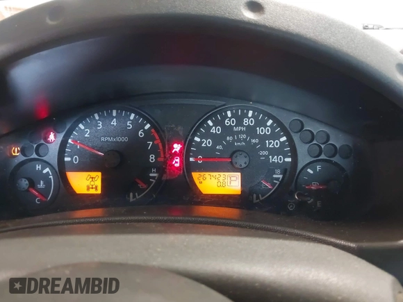 2005 Nissan Frontier LE with VIN 1N6AD06W65C424421, listed as a IAAI auction lot 42578525 with 267,423 mi miles and . Bid and sale history available at DreamBid. Image 7.