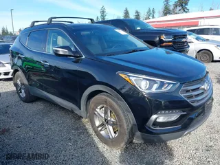 2017 Hyundai Santa Fe Sport 2.4L with VIN 5XYZU3LB2HG409486, listed as a IAAI auction lot 41884775 with 75,041 mi miles. Bid and sale history available at carsss.com. Image 1.
