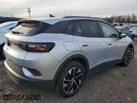 2021 Volkswagen ID.4 Pro S z VIN WVGGNPE29MP064405, wystawiony jako Copart lot #45465365 z przebiegiem 54 417 mil mil oraz Szkoda całkowita • Salvage title. Historia ofert i sprzedaży dostępna na DreamBid. Obrazek 3.