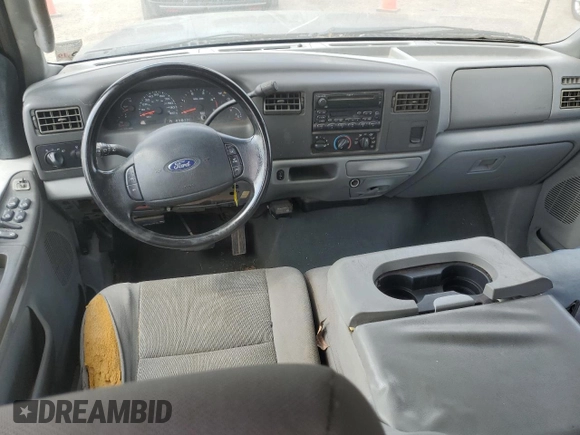 2004 Ford F-250 XL with VIN 1FTNW20P44EC09571, listed as a Copart auction lot 52986575 with Not provided miles and Salvage title. Bid and sale history available at DreamBid. Image 8.