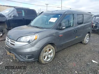 2018 Ram ProMaster City Cargo Van Tradesman SLT with VIN ZFBERFBB9J6J94445, listed as a IAAI auction lot 41340101 with 47,510 mi miles. Bid and sale history available at carsss.com. Image 2.