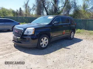 2016 GMC Terrain SLE with VIN 2GKALMEK9G6201723, listed as a IAAI auction lot 42059847 with 146,881 mi miles. Bid and sale history available at carsss.com. Image 2.