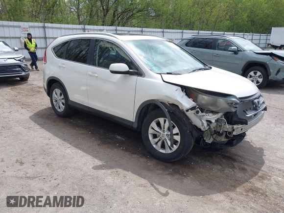 2013 Honda CR-V EX-L z VIN 5J6RM4H72DL069128, wystawiony jako IAAI lot #42180371 z przebiegiem 183 757 mil mil oraz . Historia ofert i sprzedaży dostępna na DreamBid. Obrazek 1.