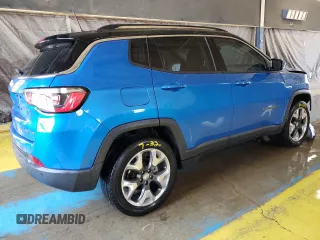 2017 Jeep Compass Limited z VIN 3C4NJDCB7HT641989, wystawiony jako Copart lot #60239735 z przebiegiem 61 915 mil mil oraz Czysty tytuł • Clean title. Historia ofert i sprzedaży dostępna na DreamBid. Obrazek 3.