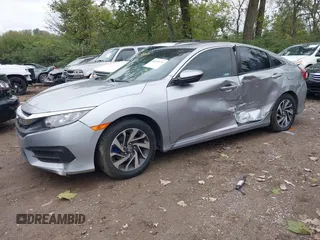 2018 Honda Civic Sedan EX with VIN 19XFC2F72JE034905, listed as a IAAI auction lot 40464574 with 68,942 mi miles. Bid and sale history available at carsss.com. Image 6.