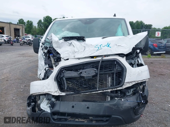 2023 Ford Transit Passenger XL with VIN 1FBAX9Y83PKC08567, listed as a IAAI auction lot 39883261 with 15,028 mi miles and . Bid and sale history available at DreamBid. Image 12.