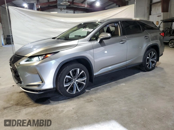 2020 Lexus RX 350L with VIN JTJHZKFA7L2024953, listed as a Copart auction lot 85044234 with 60,874 mi miles and Salvage title. Bid and sale history available at DreamBid. Image 1.