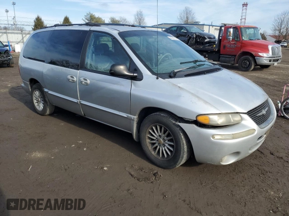 2000 Chrysler Town & Country LX z VIN 1C4GP44G2YB717718, wystawiony jako Copart lot #44685025 z przebiegiem 188 889 mil mil oraz Szkoda całkowita • Salvage title. Historia ofert i sprzedaży dostępna na DreamBid. Obrazek 4.