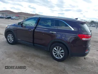 2016 Kia Sorento LX with VIN 5XYPGDA53GG037477, listed as a IAAI auction lot 42048897 with 124,482 mi miles and . Bid and sale history available at DreamBid. Image 3.