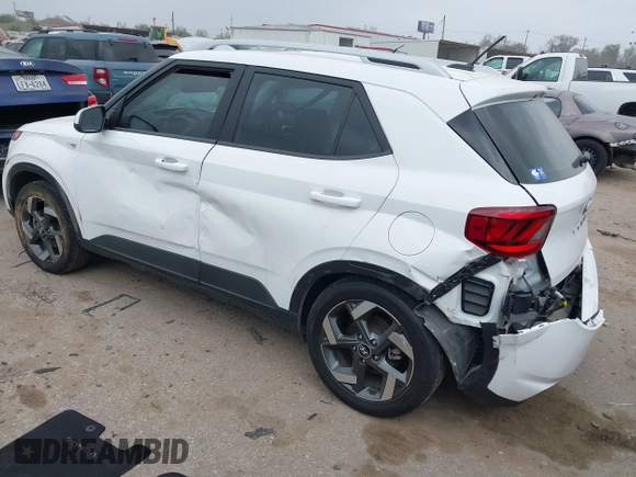 2023 Hyundai Venue Limited with VIN KMHRC8A39PU272664, listed as a IAAI auction lot 41774471 with 25,810 mi miles and . Bid and sale history available at DreamBid. Image 3.