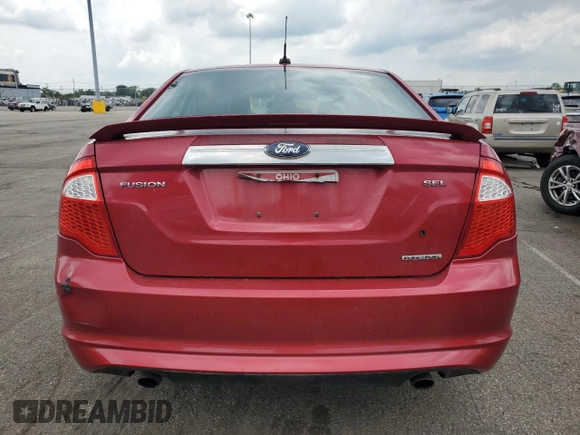 2012 Ford Fusion SEL с VIN 3FAHP0JG4CR257618, выставлен на аукционе Copart как лот 65021985 с пробегом 179 934 миль миль и Списание • Salvage title. История ставок и продаж доступна на DreamBid. Изображение 6.