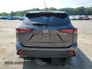 2024 Toyota Highlander LE with VIN 5TDKDRAH4RS050075, listed as a Copart auction lot 62658135 with 32,567 mi miles and Clean title. Bid and sale history available at DreamBid. Image 6.