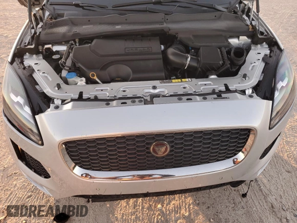 2020 Jaguar E-Pace with VIN SADFK2FX0L1011555, listed as a Copart auction lot 81341144 with 56,433 mi miles and Salvage Title. Bid and sale history available at DreamBid. Image 12.